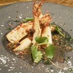 十彩 - 筍のロースト　パンチェッタとケッパーのソース