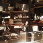 十彩 - 今城焼　器棚　＆　鉄板