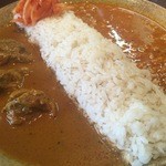 けらら - チキンカレー＆納豆と挽肉