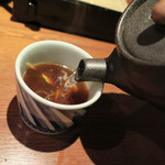 手打ち蕎麦 ほかげ - 蕎麦湯を楽しむ