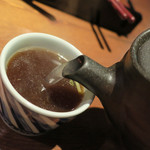 手打ち蕎麦 ほかげ - 蕎麦湯を楽しむ