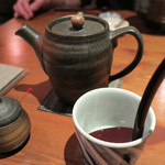 手打ち蕎麦 ほかげ - 蕎麦湯を楽しむ