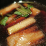 手打ち蕎麦 ほかげ - 冷たい蕎麦 鴨せいろ　ズームアップ