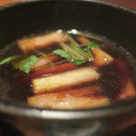 手打ち蕎麦 ほかげ - 冷たい蕎麦 鴨せいろ　ズームアップ