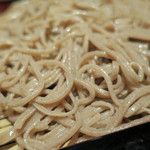 手打ち蕎麦 ほかげ - 冷たい蕎麦 鴨せいろ　ズームアップ