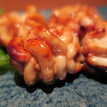 手打ち蕎麦 ほかげ - 真鱈の焼き白子（青森）　ズームアップ