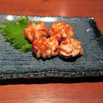 手打ち蕎麦 ほかげ - 真鱈の焼き白子（青森）