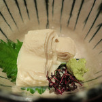 手打ち蕎麦 ほかげ - とろ湯葉刺し　ズームアップ