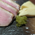 手打ち蕎麦 ほかげ - 酒肴３種盛り　ズームアップ