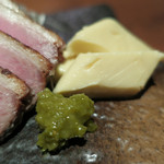 手打ち蕎麦 ほかげ - 酒肴３種盛り　ズームアップ