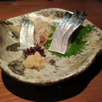 手打ち蕎麦 ほかげ - 〆鯖（宮城）