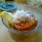 食い処 さだくら - あん肝。大きい！