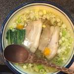 烈志笑魚油 麺香房 三く - 白壺ラーメン