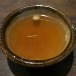 路傍 - 締めはめんつゆの蕎麦湯割りで