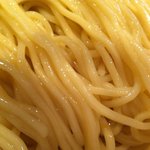 つけめんTETSU - つやるつやの麺（大盛）　2010.08