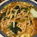 上海餐室 - （2010.8）豚肉そば（850円）