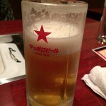 焼肉ジャンジャン - 生ビール￥529