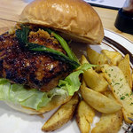 BELLOWS BURGER - ラムバーガー1480円