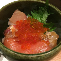 築地青空三代目 大名古屋ビルヂング店 - 2016.3.6　ランチプチ丼（海鮮丼）