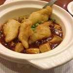 台南担仔麺 - 麻婆豆腐セット