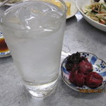 まつふじ - 焼酎水割り