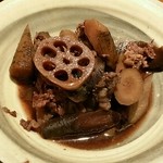 和庵 - 【ランチ】牛肉と根菜旨煮