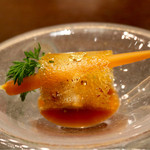 メゾン ルパン ミュラ - 茴香、フォアグラ、新人参のハーブ仕立て