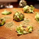 メゾン ルパン ミュラ - 天然のふきのとうを使ったウエルカムフード