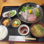 The　dining　YOSA八右衛門 - お刺身盛り合わせ定食 A　1850円