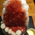 目白 志むら - 生いちご(白玉トッピング)1150円