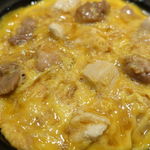 たまひで いちの - 白レバ入り親子丼　1900円