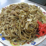 野武士 - 焼きそば(肉入り・450円)