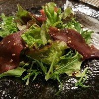 こくら - 馬肉のハムのサラダ