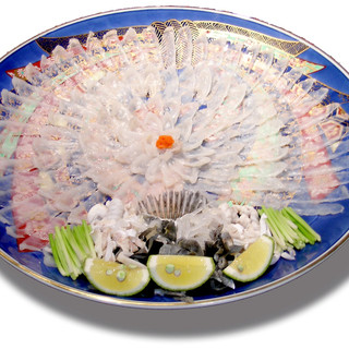 Fugu sashimi