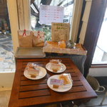 prato cafe - マフィンは、お持ち帰り購入もできます。　2016.3