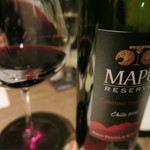 フレンチ割烹 宿 - 赤ワインも飲んで～