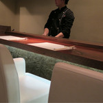 フレンチ割烹 宿 - カウンター席