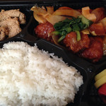 カフェスマイル - 日替わり¥450（酢鶏）