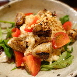 蕎麦人 秋 - 牡蠣のポテトサラダ