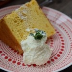 Kinco-Ya Café - シフォンケーキ