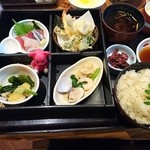 和食さと - 食彩　四季めぐり膳（春）1717円（税込）