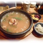 木味土味 - 「おまかせディナー」和風石焼おこげ　2014.2