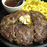 いきなり！ステーキ - ワイルドハンバーグ（300ｇ）　1080円