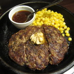 いきなり！ステーキ - ワイルドハンバーグ（300ｇ）　1080円