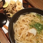 名代つるちゃん - ごぼう天うどん