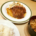 洋食屋 POND - ランチステーキ ¥950