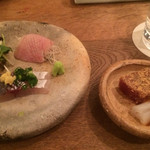 石堂橋 白つぐ - ぶり、アジ、サワラの造り