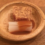 石堂橋 白つぐ - マグロとイカの納豆醤油