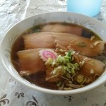 味閣 - 「醤油チャーシュー麺」（750円）