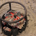 いわや - 炭をいこして～～